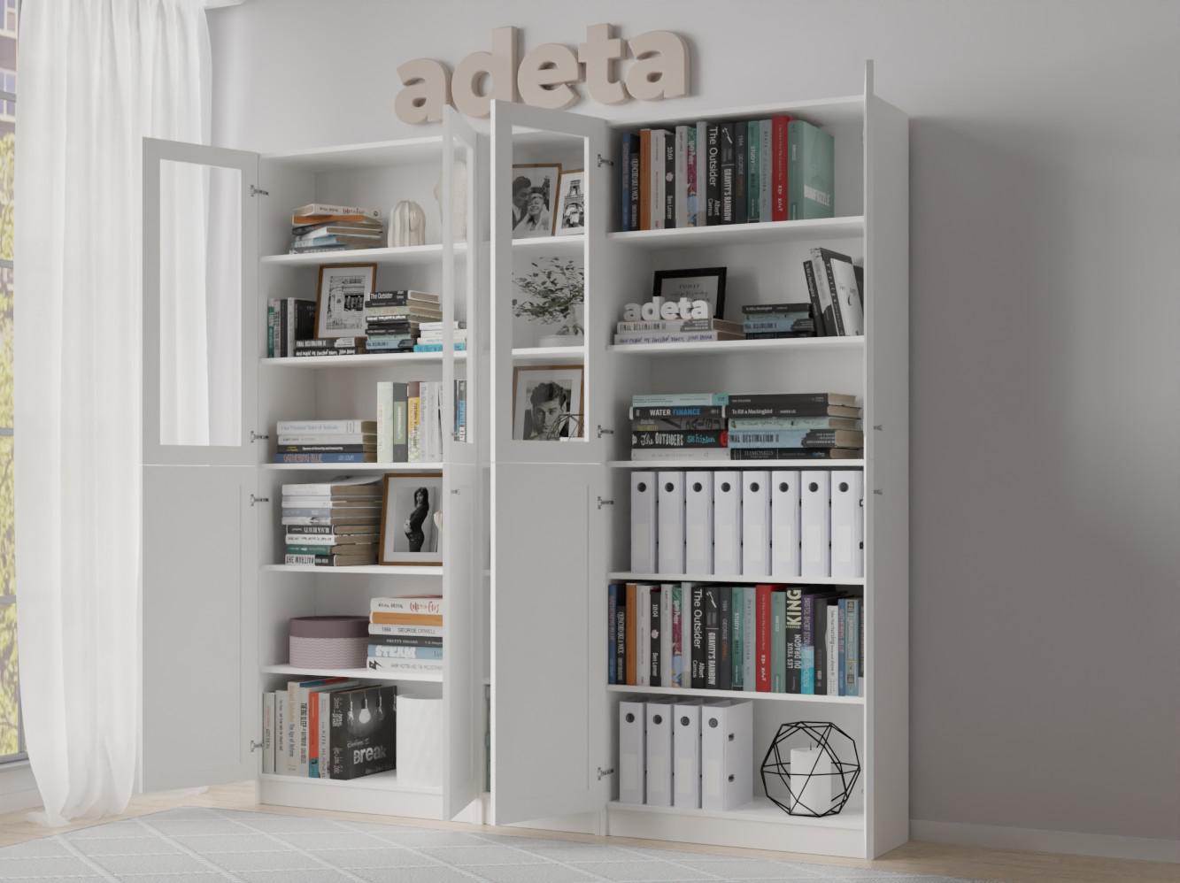 Книжный шкаф Билли 397 white ИКЕА (IKEA) изображение товара