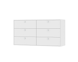 Изображение товара Комод Каллакс 16 white ИКЕА (IKEA) на сайте adeta.ru