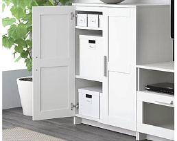 Изображение товара Комод Бримнэс 13 white ИКЕА (IKEA) на сайте adeta.ru