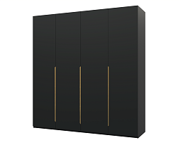 Изображение товара Распашной шкаф Пакс Альхейм 14 black (gold) ИКЕА (IKEA) на сайте adeta.ru